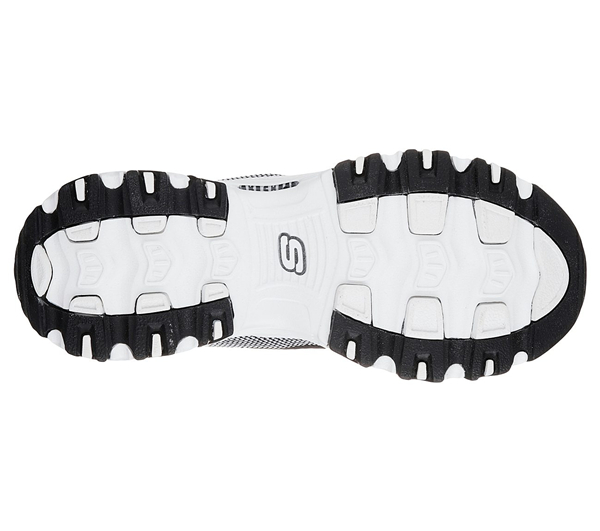 Skechers Women D'Lites - A New Leaf Black/White