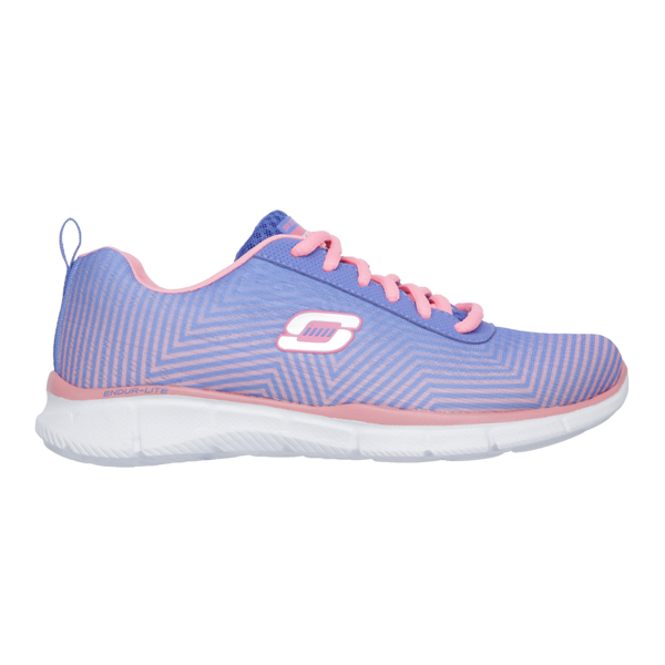 Skechers Women Equalizer - Expect Miracles Periwinkle/Pink