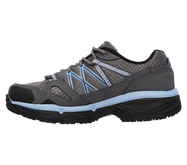 Skechers Women Work: Relaxed Fit Conroe - Abbenes ESD Gray/Blue