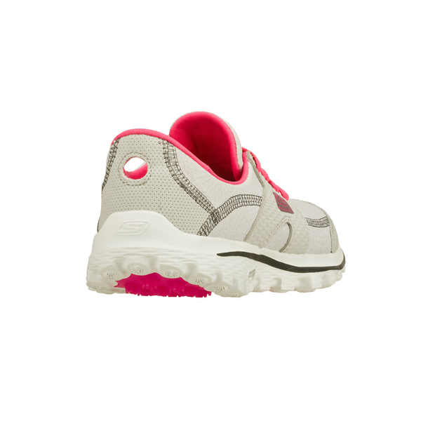 Skechers Women GOwalk 2 Golf - Gray/Hot Pink