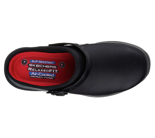 Skechers Women Work: Relaxed Fit Cheriton - Aledo Black/Gray