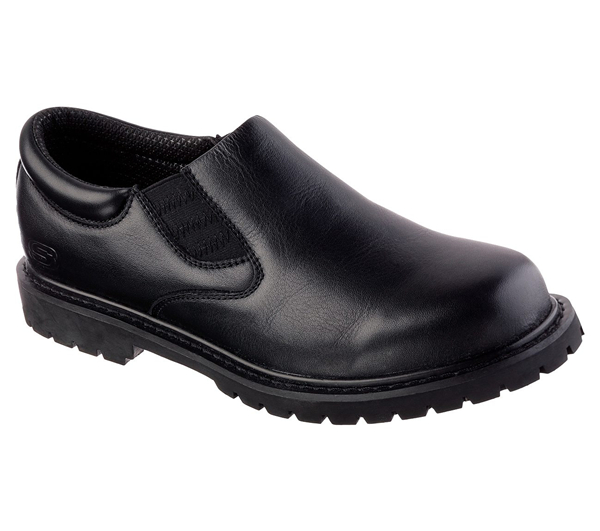 Skechers Men Work: Relaxed Fit Cottonwood - Goddard Black