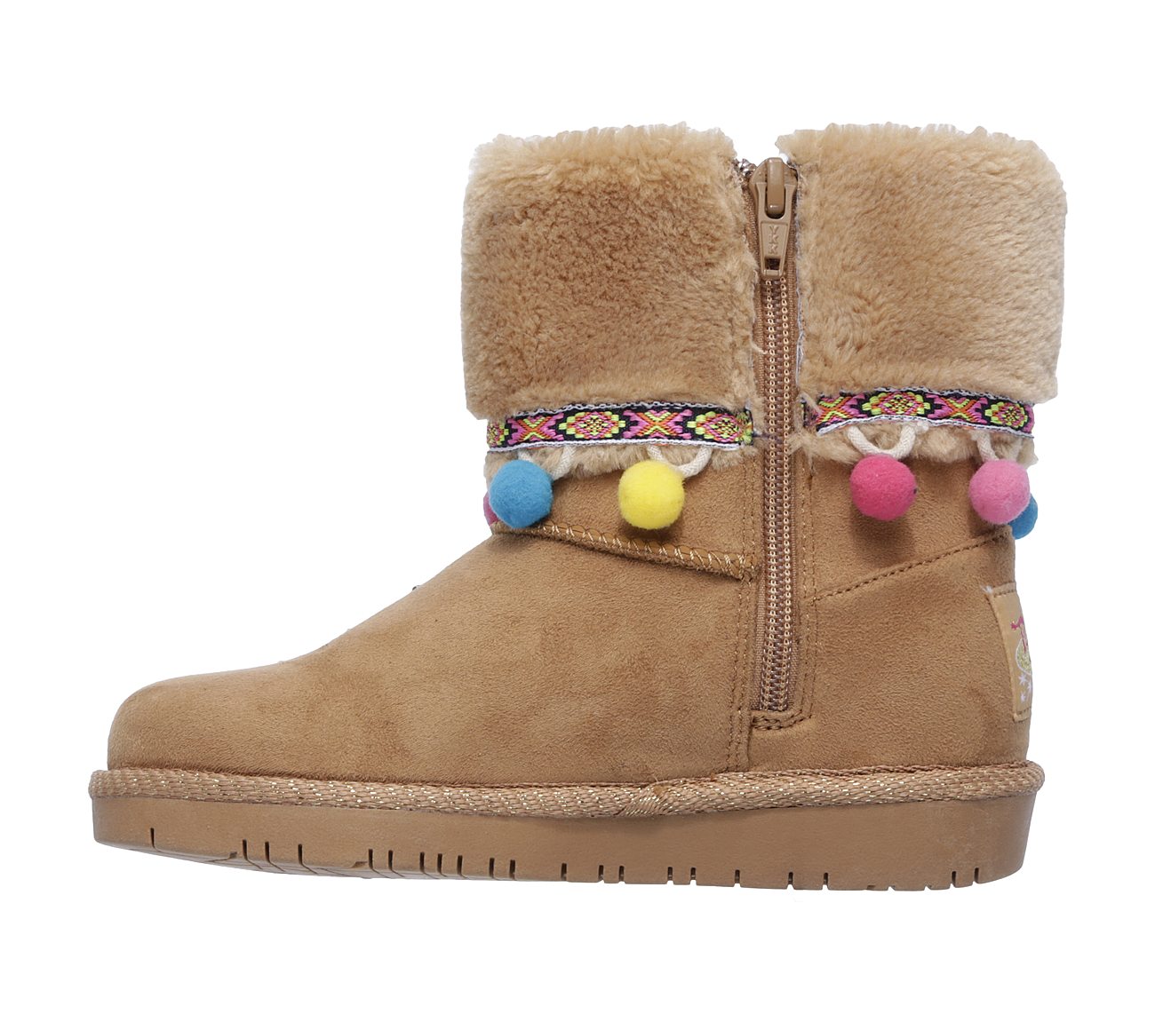 Skechers Girls Twinkle Toes: Glamslam - Peppy Parade Chestnut