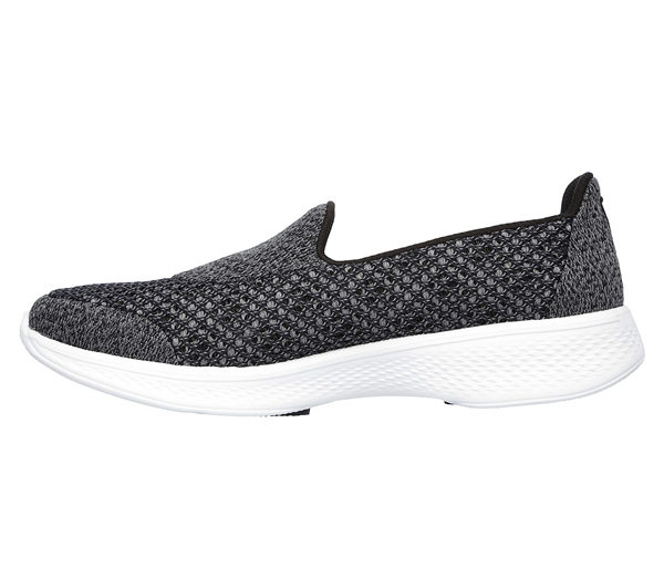 Skechers Women GOwalk 4 - Kindle Black/White