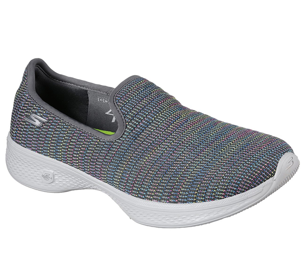 Skechers Women GOwalk 4 - Select Gray/Multi