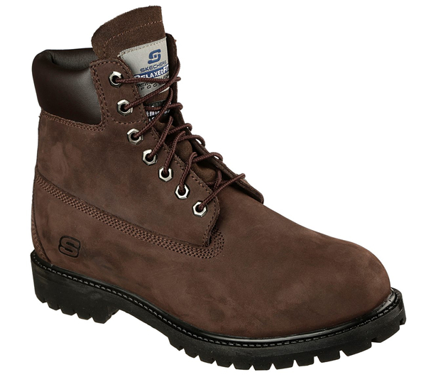 Skechers Men Boots: Duson - Steno Chocolate