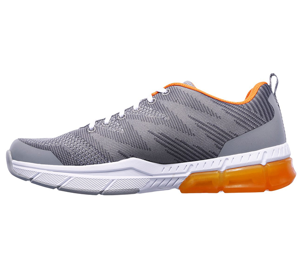 Skechers Men Trontom - Quillin Gray/Orange