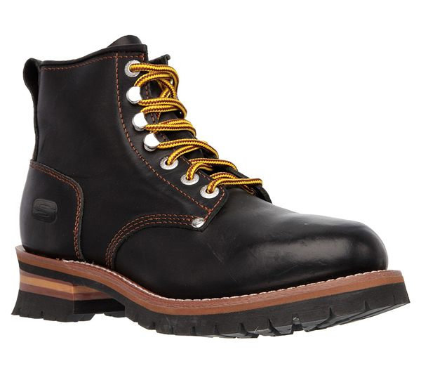 Skechers Men Boots: Cascades Black