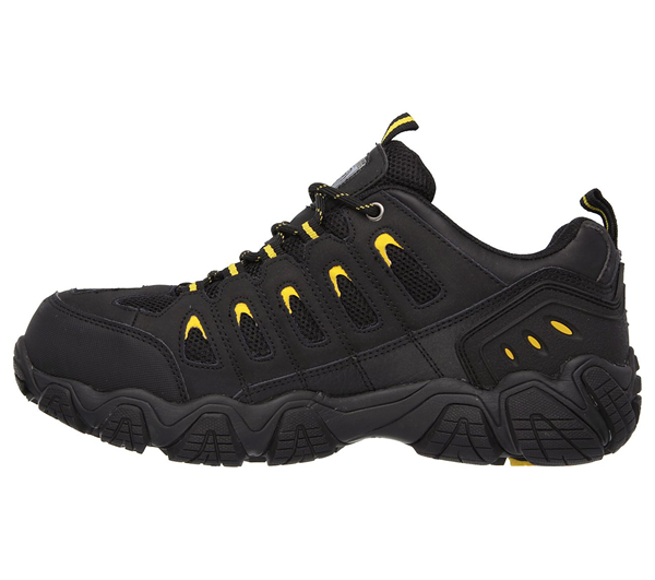 Skechers Men Work: Blais Black/Yellow