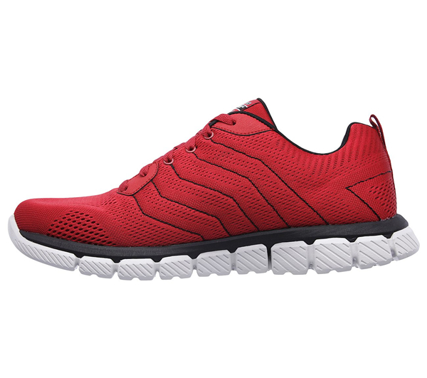 Skechers Men Skech-Flex 2.0 - Milwee Red/Black