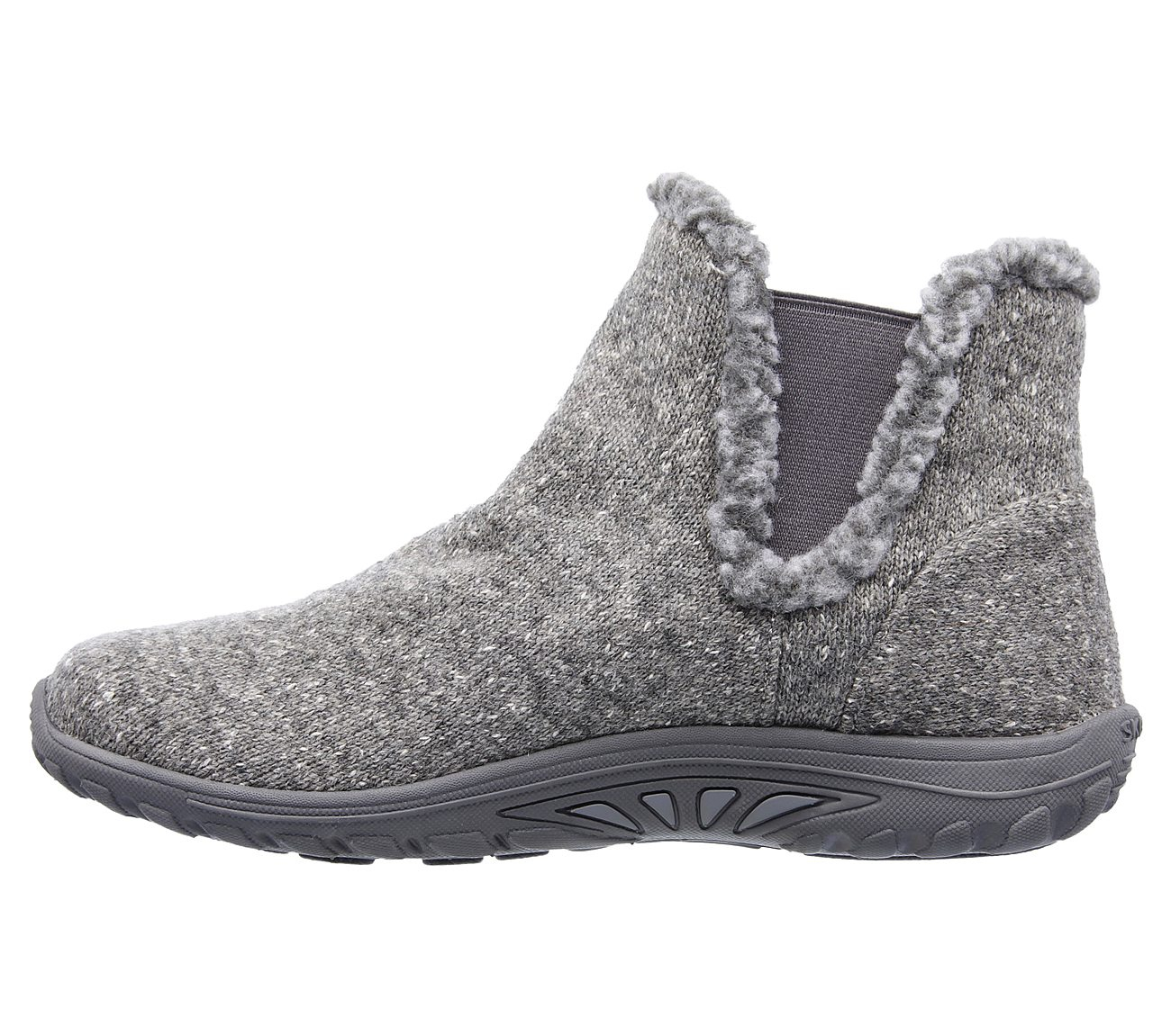 Skechers Women Relaxed Fit: Reggae Fest - Speckled Gray