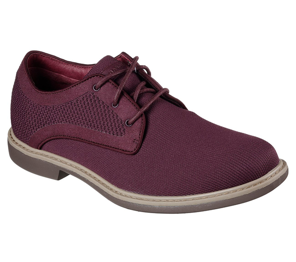 Skechers Men Maas Burgundy