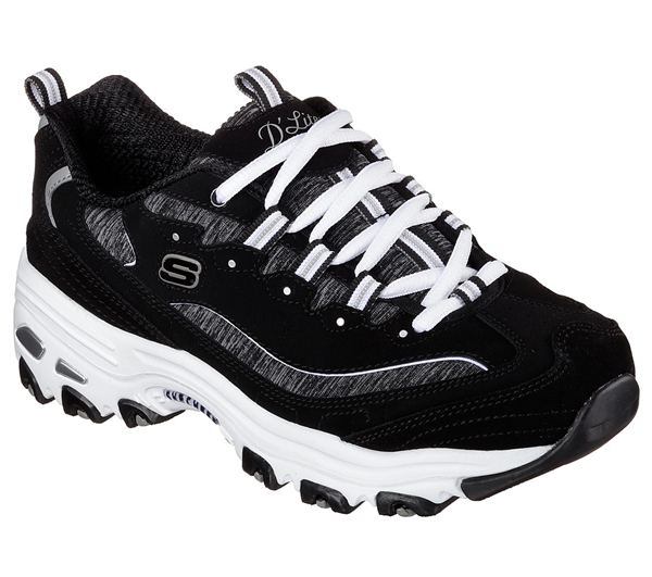 Skechers Women D'lites - Me Time Black/White