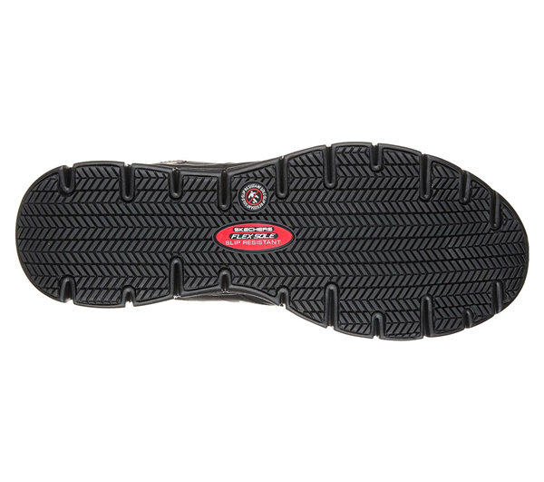 Skechers Men Work: Relaxed Fit Synergy - Ekron Alloy Toe Black