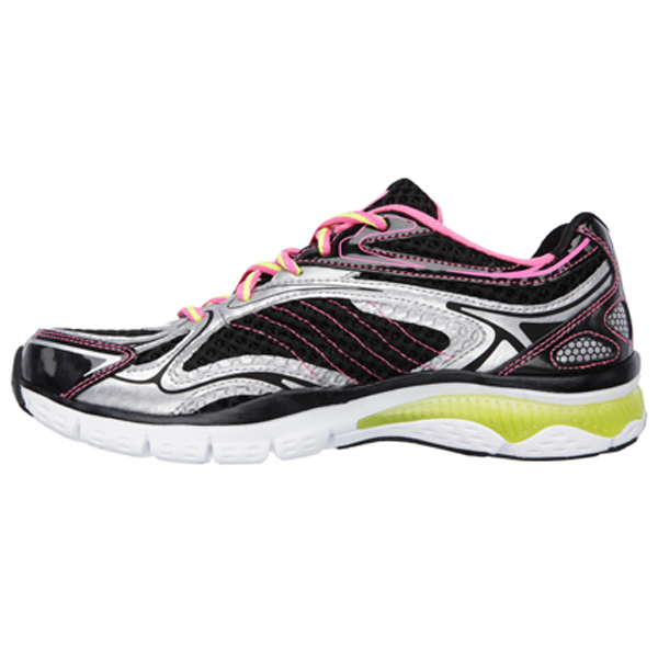 Skechers Women Relaxed Fit Sport: Prize Seeker Black/Pink