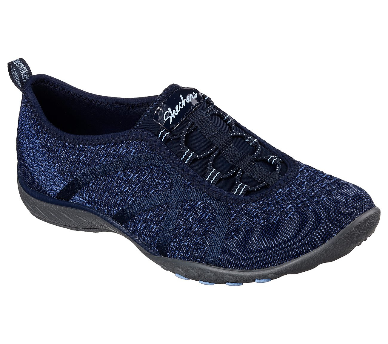 Skechers Women Relaxed Fit: Breathe Easy - Fortune-Knit Navy