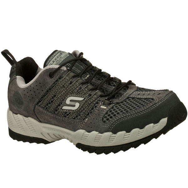 Skechers Men Extra Wide Fit (4E) Shoes - Outland Charcoal