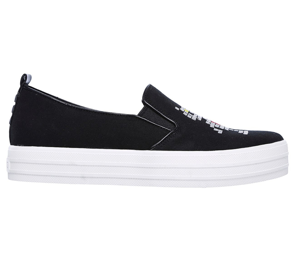 Skechers Women Double Up - Robot Love Black
