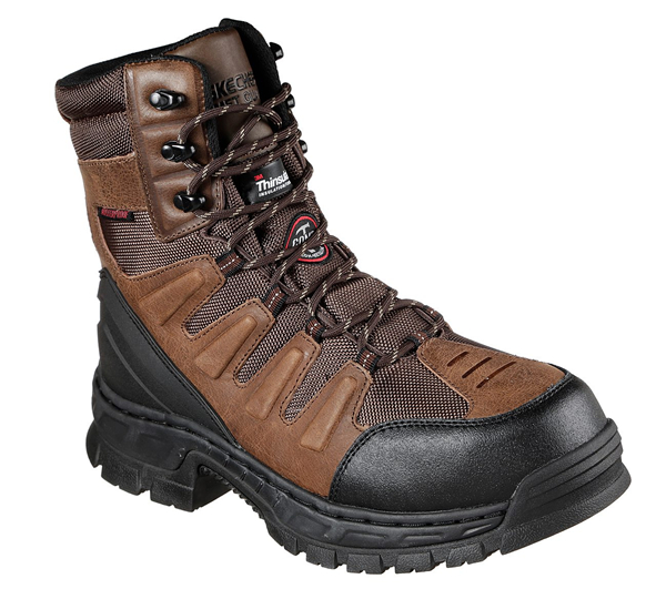 Skechers Men Work: Vinten - Lanham Comp Toe Metatarsal Guard Brown