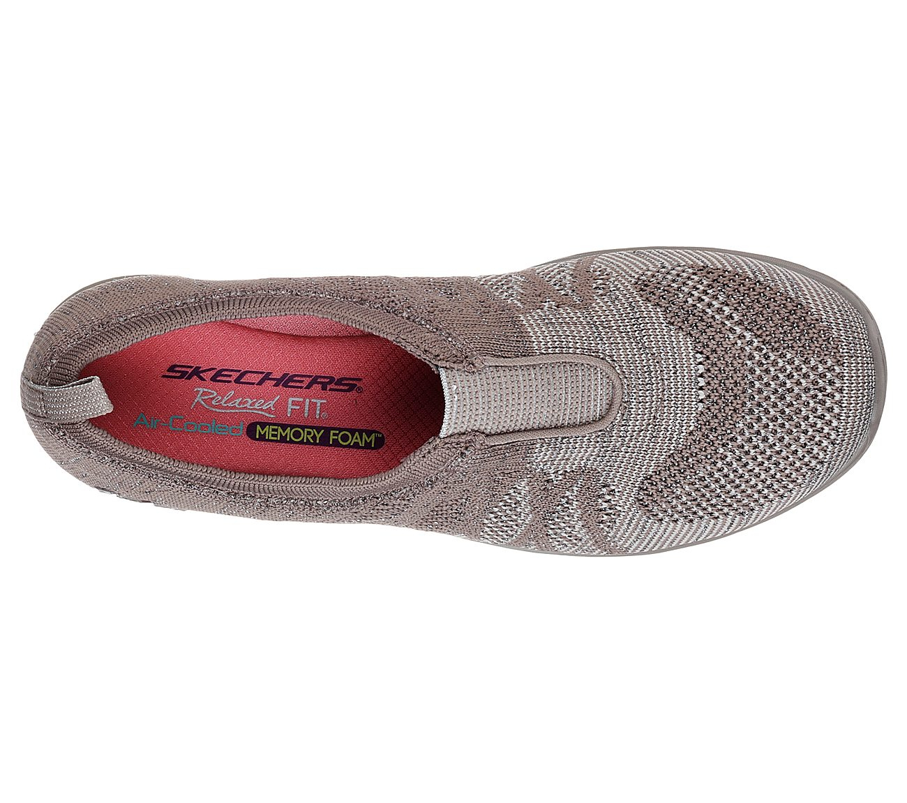 Skechers Women Dreamstep Taupe/Silver