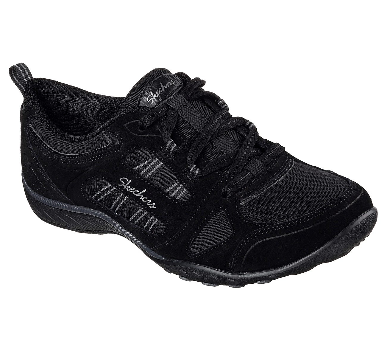 Skechers Women Relaxed Fit: Breathe Easy - Good Luck Black