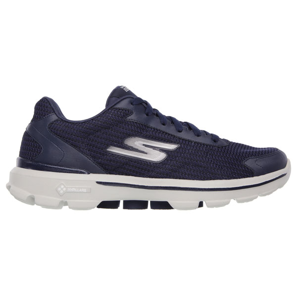 Skechers Men Extra Wide Fit (4E) Shoes - Fitknit Navy