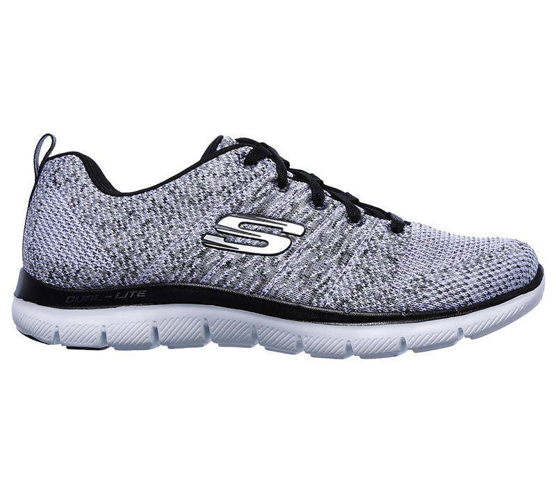 Skechers Women Flex Appeal 2.0 - High Energy White/Black