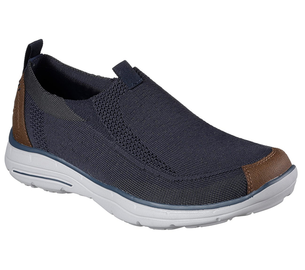Skechers Men Relaxed Fit: Glides - Larven Navy