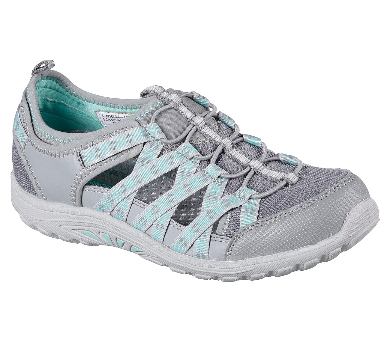Skechers Women Relaxed Fit: Reggae Fest - Dory Gray