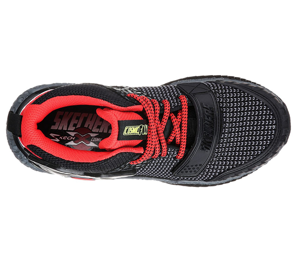 Skechers Boys Skech-X: Cosmic Foam II - Overrun Black/Red