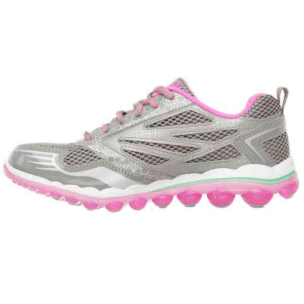 Skechers Women Skech-Air 2.0 - Clear Day Light Gray/Hot Pink
