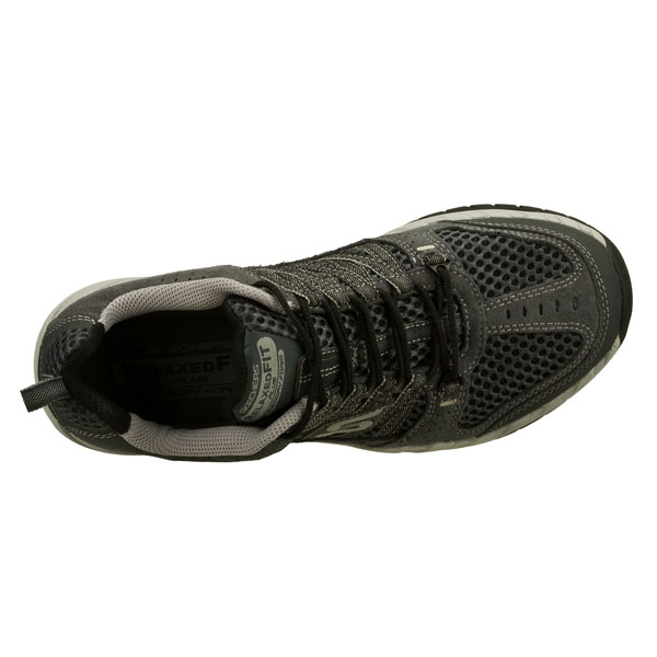Skechers Men Extra Wide Fit (4E) Shoes - Outland Charcoal