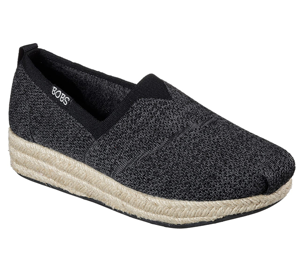 Skechers Women Bobs Highlights - Get Knitty Black/Multi