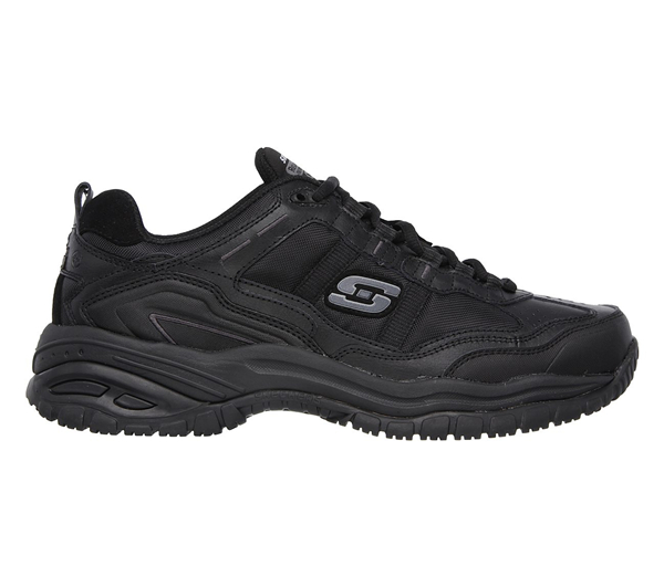 Skechers Men Work: Relaxed Fit Soft Stride - Mavin Black