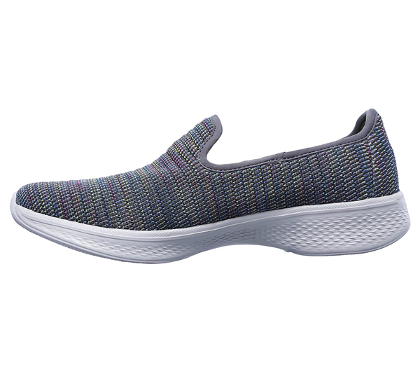 Skechers Women GOwalk 4 - Select Gray/Multi
