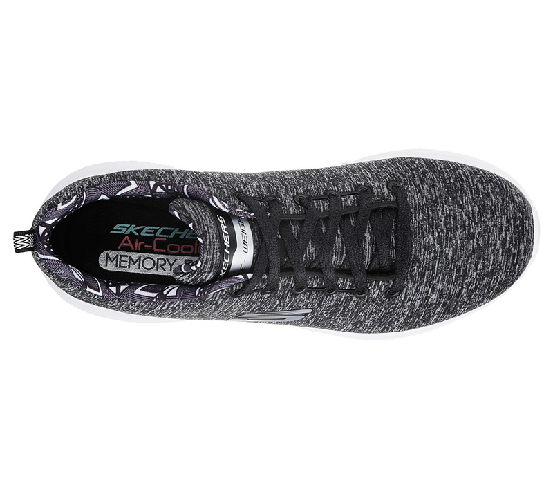 Skechers Women Ultra Flex - First Choice Black/White