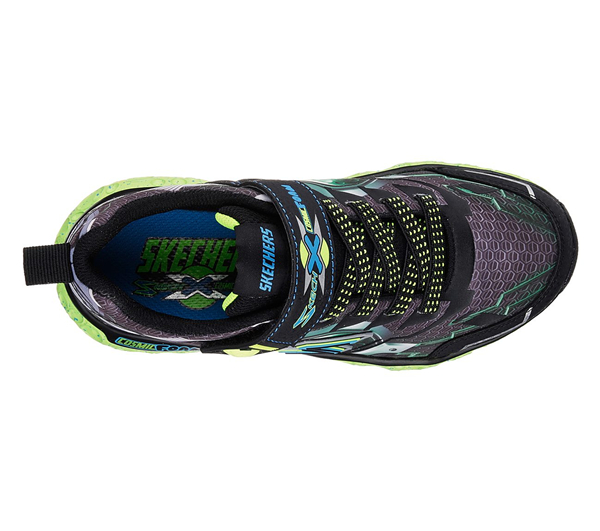 Skechers Boys Skech-X: Cosmic Foam - Futurist Black/Lime