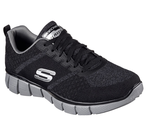 Skechers Men Equalizer 2.0 - True Balance Black/Charcoal