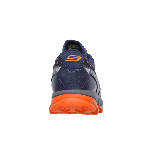 Skechers Men Extra Wide Fit (4E) Shoes - Ultra Navy/Orange