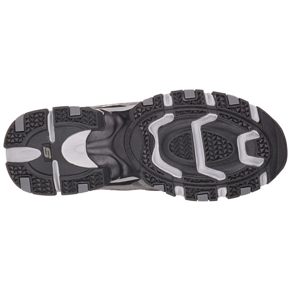Skechers Men Extra Wide Fit (4E) Shoes - Trait Charcoal/Black