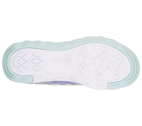Skechers Girls Diamond Runner Gray/Lavender
