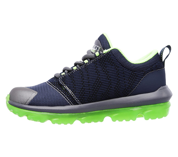 Skechers Boys Skech-Air Street Navy/Lime