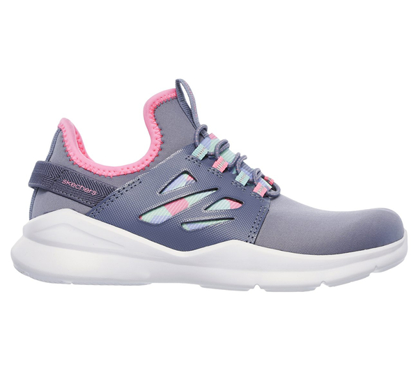 Skechers Girls Street Squad Gray/Multi
