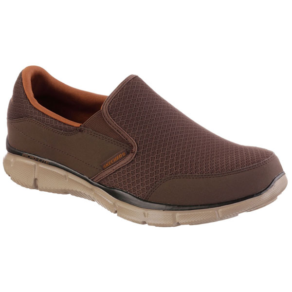 Skechers Men Wide Fit (2E) Shoes - Persistent Brown