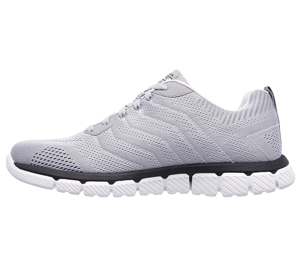 Skechers Men Skech-Flex 2.0 - Milwee Light Gray/Black