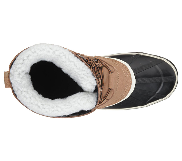 Skechers Men Boots: Revine - Hopkin Khaki