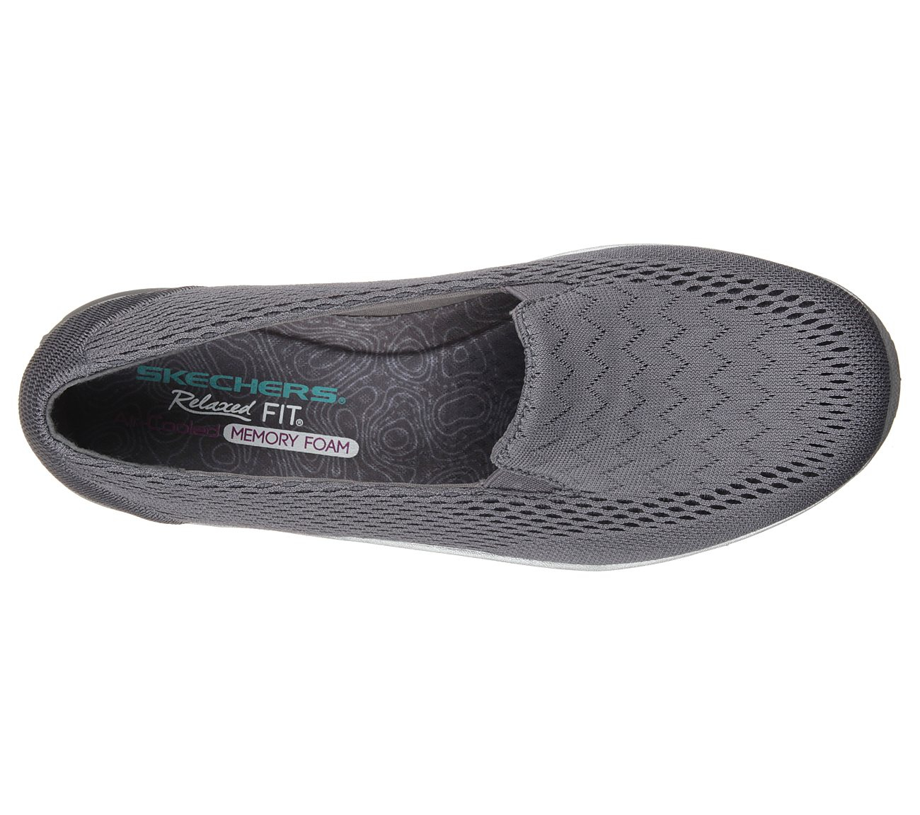 Skechers Women Relaxed Fit: Reggae Fest - Willows Charcoal