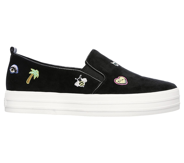 Skechers Women Double Up - E Moe G Black