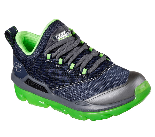 Skechers Boys Skech-Air Street Navy/Lime
