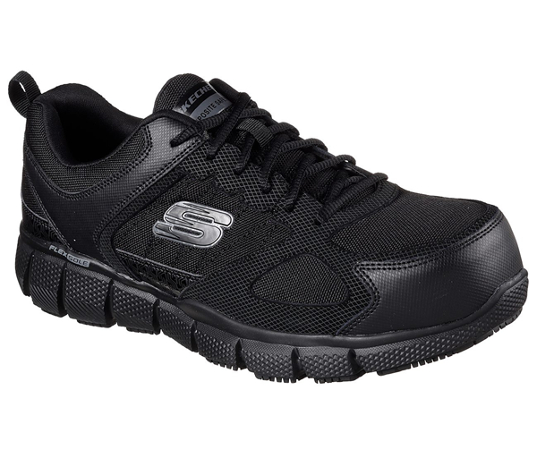 Skechers Men Work: Telfin Comp Toe Black